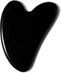 Sahaj Hast Black Gua Sha Facial Tool – Premium Jade Stone for Skincare