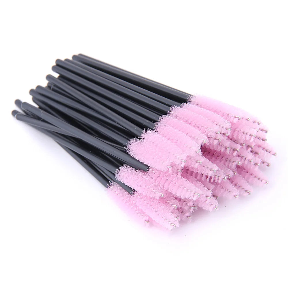 5/50pcs Crystal Eyelashes Brush Makeup Extension Eyebrow Brushes Eye Lashes Makeup Professional Makeup Beauty Tool